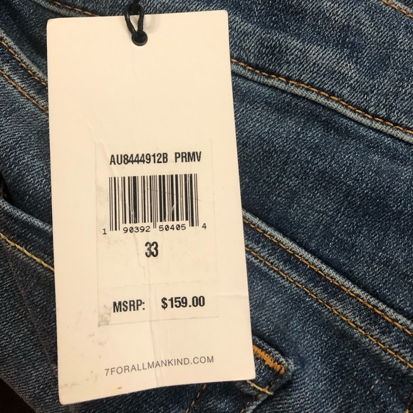 7 For All Mankind High Rise The Ankle Skinny - Picture 4 of 6